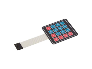 Membrane keyboard 4x4