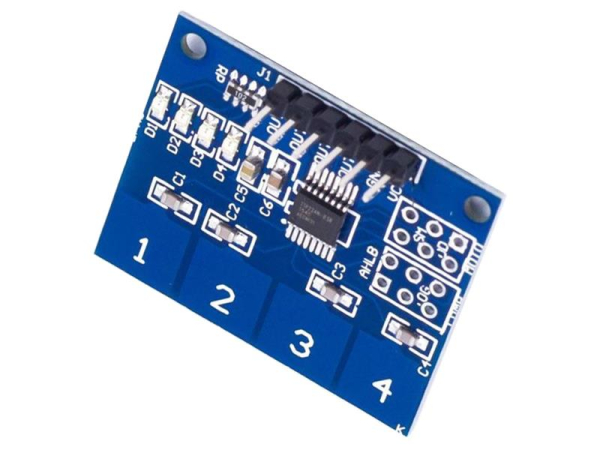 TTP224 capacitive touch switch