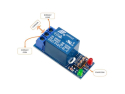 Relay module 1-channel 12V High level