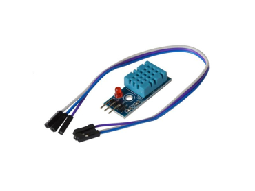 Temperature sensor module with DHT11 hygrometer