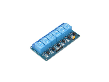 6-channel relay module 12V with optocoupler
