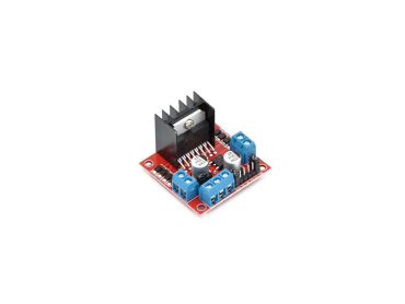Driver/controller module for stepper or DC motor with L298N