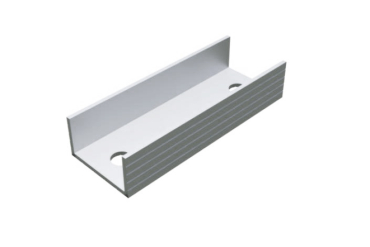 Coupler for mounting profiles 40x40 silver