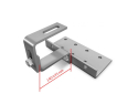 Roof hook for attaching the solar panel VARIO 5.1 2x adjustable