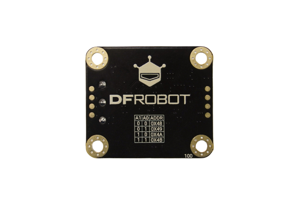 Gravity: 0-10V 15-Bit Dual-Channel High-Precision ADC Module for Arduino / Raspberry Pi / ESP32