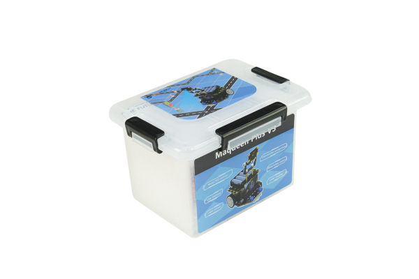 Maqueen Plus V3 - STEM Educational micro:bit Robot with Matrix Laser Ranging (18650 Battery)