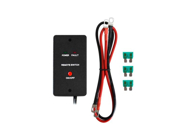 Inverter 1000W 12V/230V ren sinus CARSPA P1000 med fjernbetjening