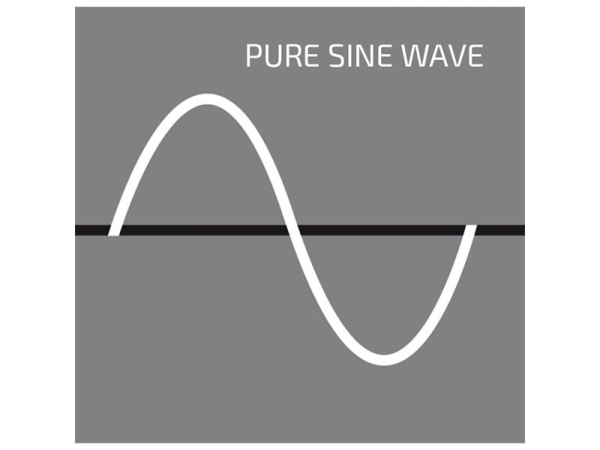 Inverter 1000W 12V/230V ren sinus CARSPA P1000 med fjernbetjening