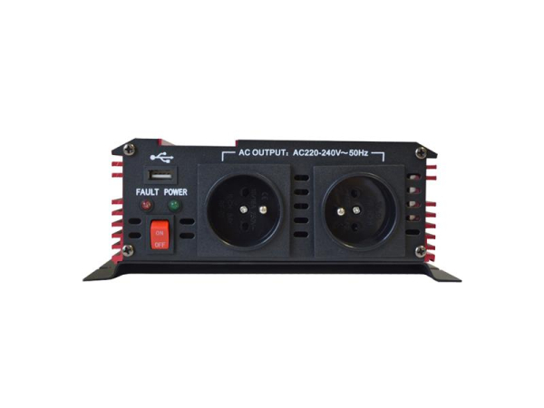Inverter GETI GPI 1612 12V/230V 1600W USB