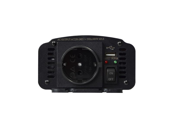 Inverter GETI GPI 312 12V/230V 300W USB Schuko