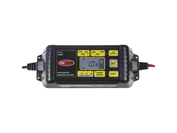Battery charger CARCLEVER 35939 12V/24V 6A