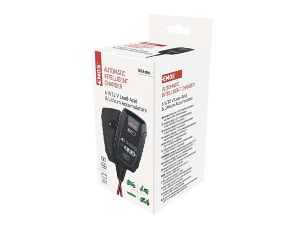 Bilbatterioplader EMOS N1015 6/12V 0,8A