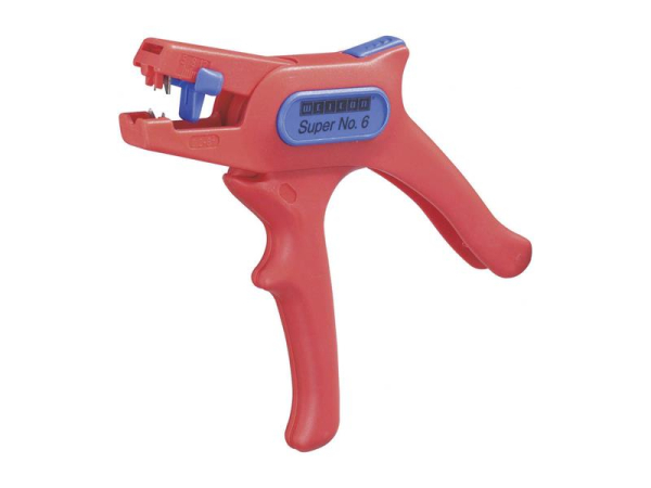 Super 6 afisoleringstang WEICON, fuldt isoleret op til 1000 V, 0,2 - 6 mm²