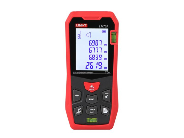 Afstandsmåler LM70A UNI-T - Laser måleinstrument med 70m rækkevidde