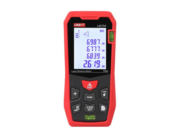 Afstandsmåler LM70A UNI-T - Laser måleinstrument med 70m rækkevidde