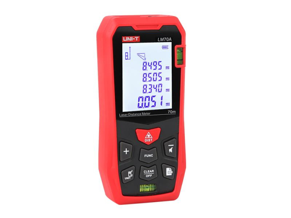 Afstandsmåler LM70A UNI-T - Laser måleinstrument med 70m rækkevidde