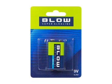 9V Alkaline Batteri BLOW Super Alkaline 6LR61 1 stk/blister