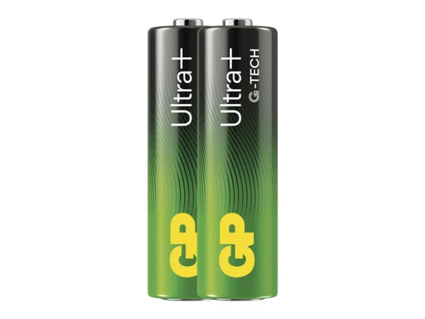 AA Ultra Plus Alkaline Batterier GP 2 stk