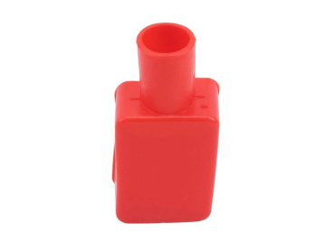 Protective cover for the battery terminal, red, size 55x35x20mm
