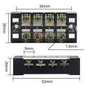 Terminal block TB-2504 4x6mm2