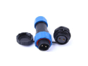 Connector and socket SP/SD20-2P waterproof for cable and panel
