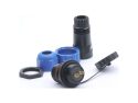 Connector and socket SP/SD20-2P waterproof for cable and panel