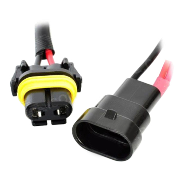 Connector with socket DJ9006-3-11 + DJ9006-3-21 2P waterproof