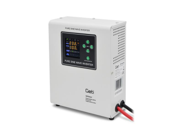 Nødstrømsanlæg GETI GEP501LF 500W sinus, vægmonteret (800VA)