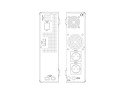 Backup power GETI GEP501PV sinus 500W Wall-mounted (800VA)