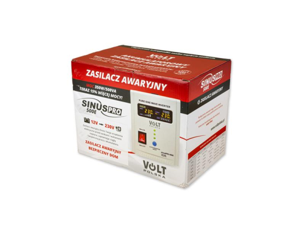 Backup power supply VOLT Sinus Pro 500 E 12V 230V 500VA 350W White