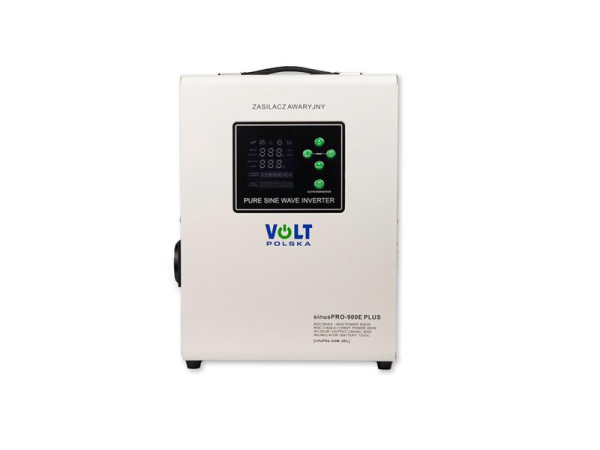 Sinus Pro 900 E PLUS nødstrømforsyning VOLT 12V 230V 600W Hvid