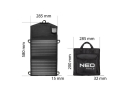 Solcellepanel 90-140 15V med USB-porte NEO TOOLS