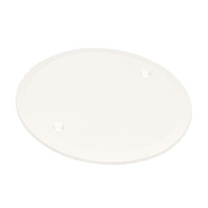 Dæksel til rund boks KOPOS V 68HA - hvid, plastik, 83 mm i diameter, 1.9 mm dybde