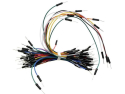 Jumper cables and wires for test solderless contact fields