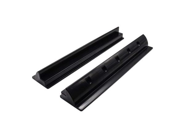 Solpanelholder 550mm - pakke med 2, sort, TIPA