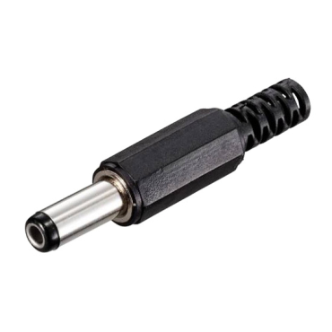 TIPA DC-stik 2,1 x 5,5 x 9,0mm kabel