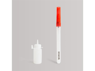 FAHRENHEIT Fluxpen 10219 med genopfyldning og penselspids - 172 x Ø14 mm, plast, 8 g