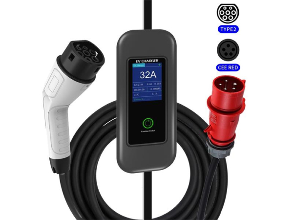 Opladningsstation til rejsebrug IMMAX NEO AC Type 2 22kW EV/PHEV med WiFi Tuya