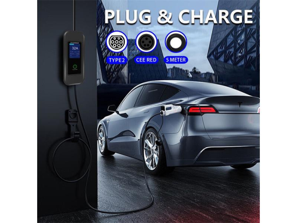 Opladningsstation til rejsebrug IMMAX NEO AC Type 2 22kW EV/PHEV med WiFi Tuya