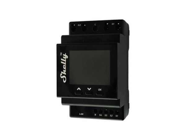 DIN rail driver SHELLY PRO Dual Cover PM Wi-Fi