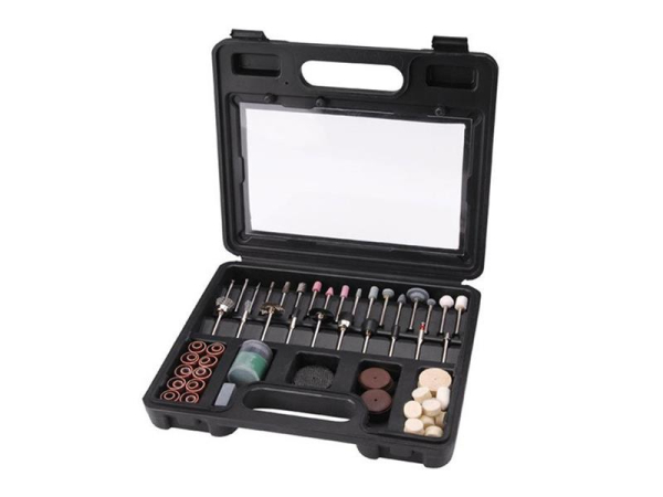 Set of straight grinder attachments EXTOL CRAFT 73410 100pcs