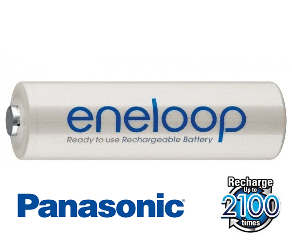 Genopladeligt AA-batteri (R6) 1,2V/1900mAh Eneloop PANASONIC 2100 opladningscyklusser