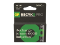 Genopladelige AA-batterier 1,2V/2000mAh GP Recyko Pro Professional 4stk
