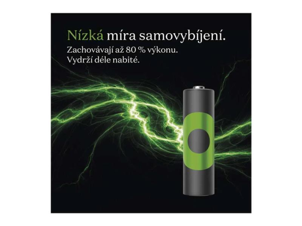 Genopladelige AA-batterier 1,2V/2000mAh GP Recyko Pro Professional 4stk
