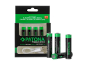 Genopladeligt AAA/LR03 Li-Pol batteri 500mAh 1.5V 4stk med USB-C opladning PATONA PT1409