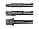 SDS-plus boreadapterkit YATO YT-04686 1/4", 3/8", 1/2"