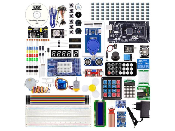 Mega2560, 39 projekter, CD-vejledning
