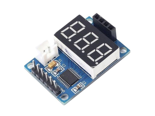 Ultralydsafstandsmåler HC-SR04 kontrolenhed og display TIPA