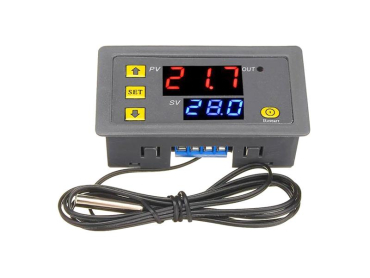 Digital termostat TIPA W3230, -50 til 110°C, 12VDC