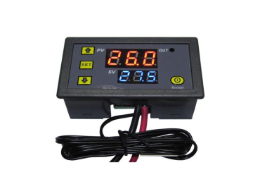 Digital thermostat W3230, -55 to 120°C, 230VAC power supply